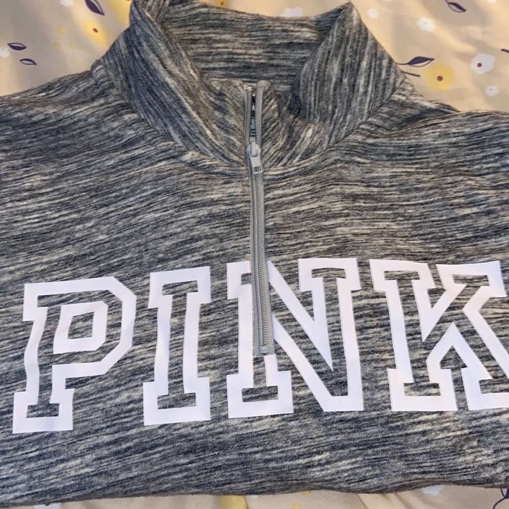 PINK Pullover Quarter Zip